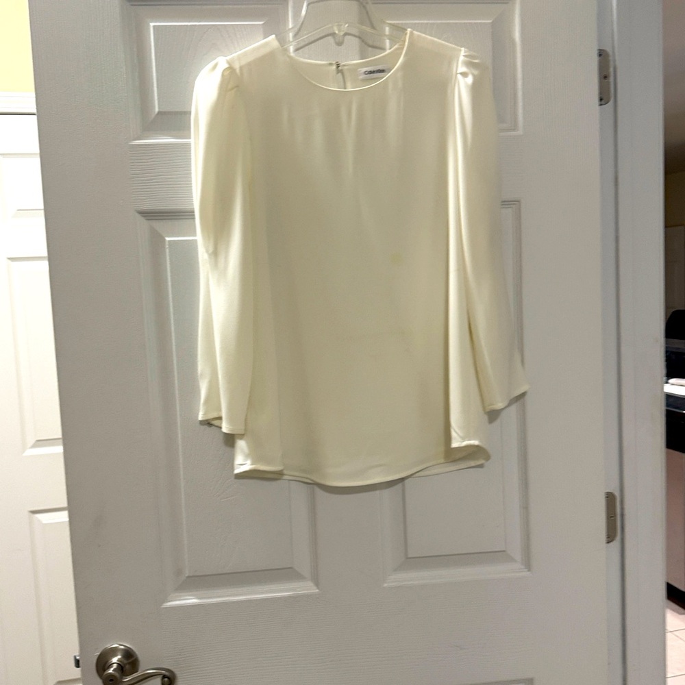 Calvin Klein Cream Top